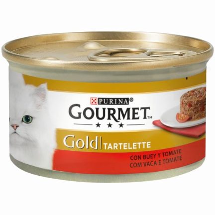 GGOLD TARTELETTE CARNE VACA COM TOMATE 85 GR